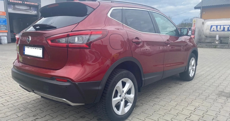 Nissan Qashqai cena 85900 przebieg: 81618, rok produkcji 2019 z Zduńska Wola małe 232